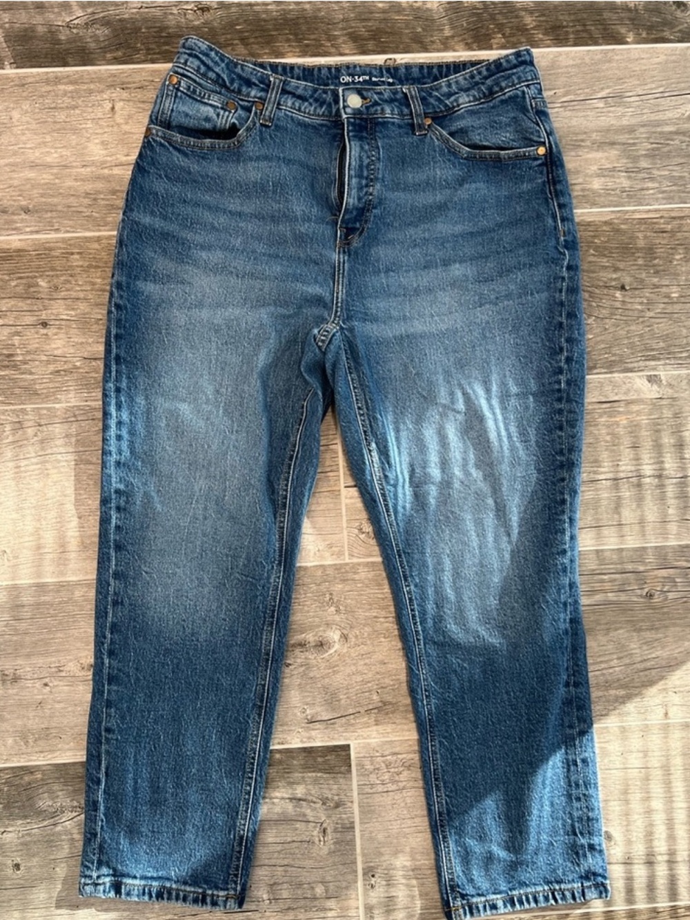 On 34th Avenue Women's Classic Mid Wash Blue Jeans